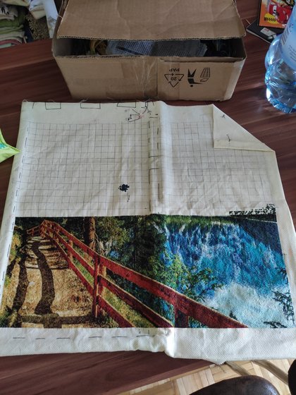 Этап процесса «Пейзаж»