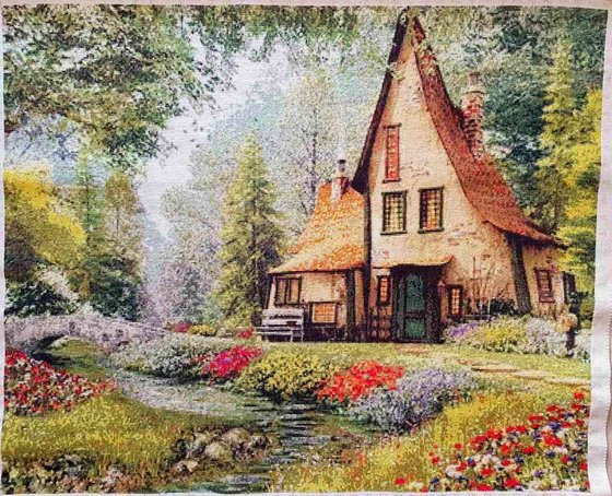 Этап процесса «Сказочный домик»