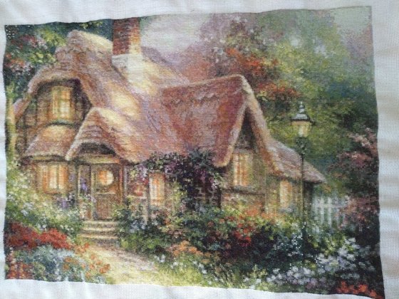 Этап процесса «Сказочный домик»