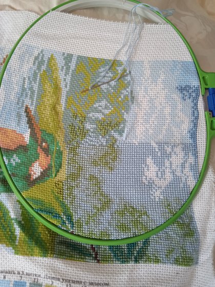 Этап процесса «Птичка»