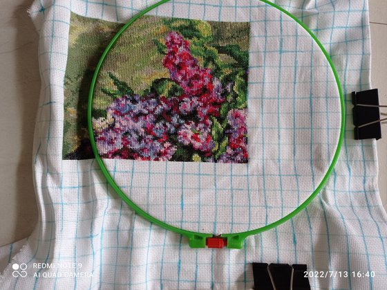 Этап процесса «Сирень»