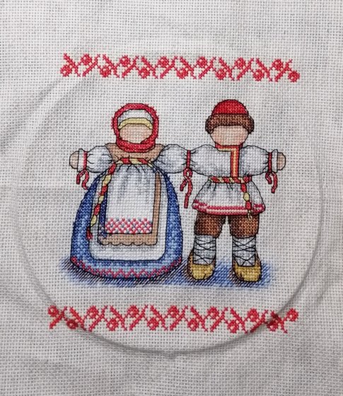 Этап процесса «Серия славянских оберегов от МП Студия»