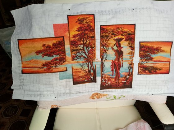 Этап процесса «Оранжевая река»