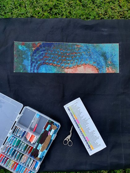 Этап процесса «Лик Будды»