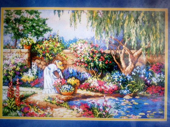 Этап процесса «Садовница»