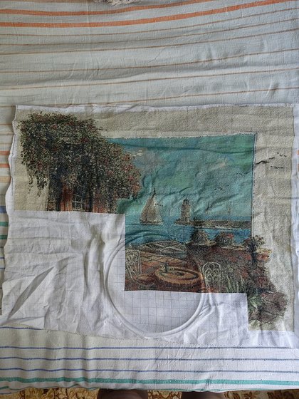 Этап процесса «Пристань у кафешке»