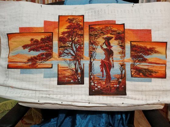 Этап процесса «Оранжевая река»