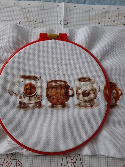 Этап процесса «Хранители кофе»