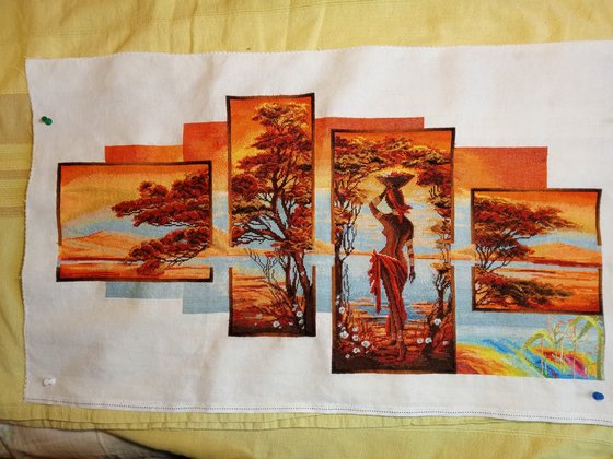 Этап процесса «Оранжевая река»