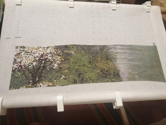 Этап процесса «Мини водопад»