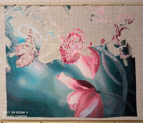 Этап процесса «Орхидеи и бабочки (схема NaDiMa)»