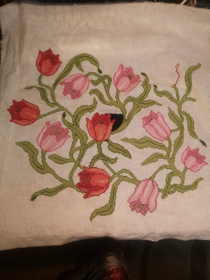 Этап процесса «Тюльпаны»