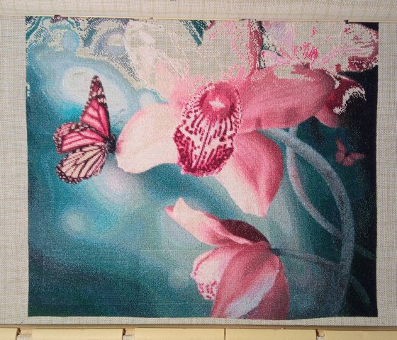 Этап процесса «Орхидеи и бабочки (схема NaDiMa)»