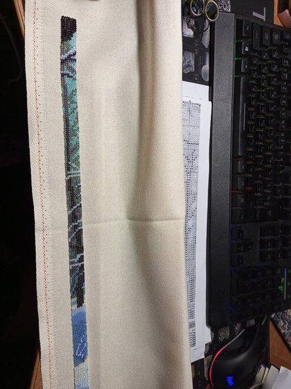 Этап процесса «В зимнем парке от Золотых ручек»