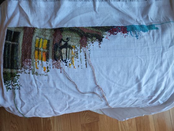 Этап процесса «Café en Paris»