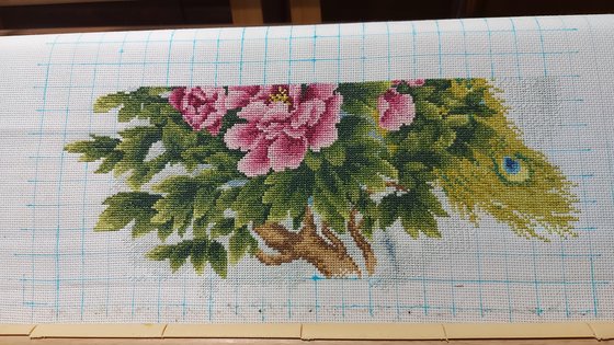 Этап процесса «Павлины»