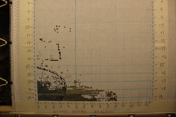 Этап процесса «Ростральная колонна.»