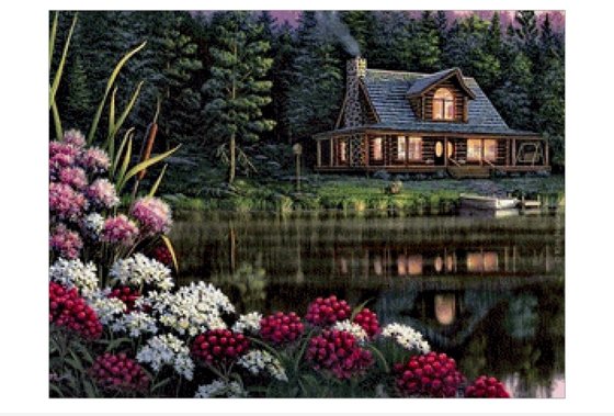 Этап процесса «Дом у озера»