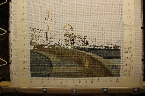 Этап процесса «Ростральная колонна.»