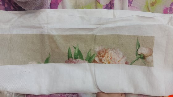 Этап процесса «Пионы мадам Ренью»