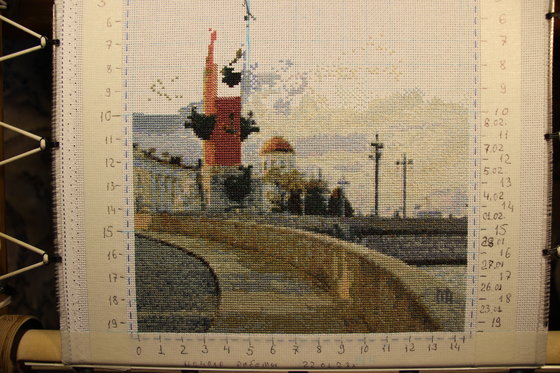 Этап процесса «Ростральная колонна.»