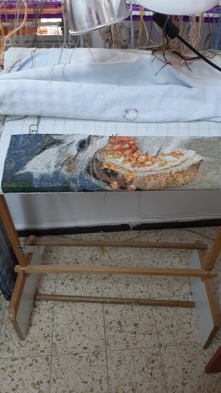 Этап процесса «кот с бутербродом»