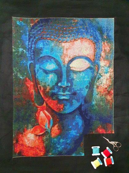 Этап процесса «Лик Будды»