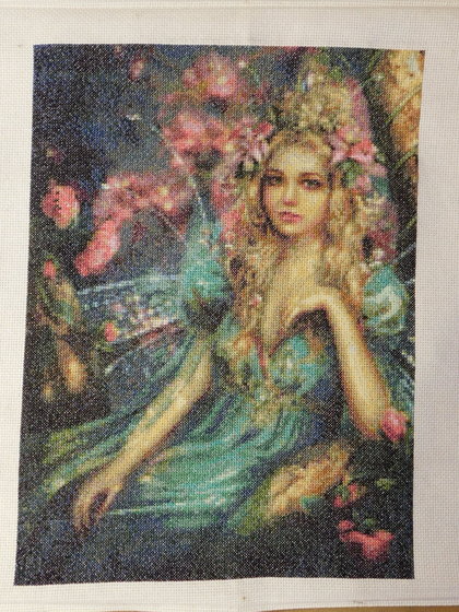 Этап процесса «Фея в зелёном»