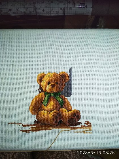 Этап процесса «dimensions собрание мишек»