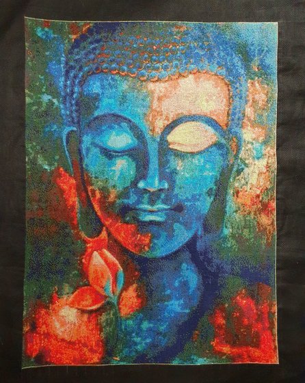 Этап процесса «Лик Будды»