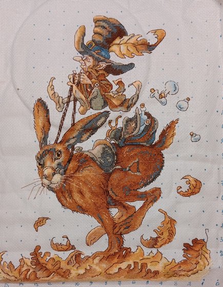 Этап процесса «Вприпрыжку.»