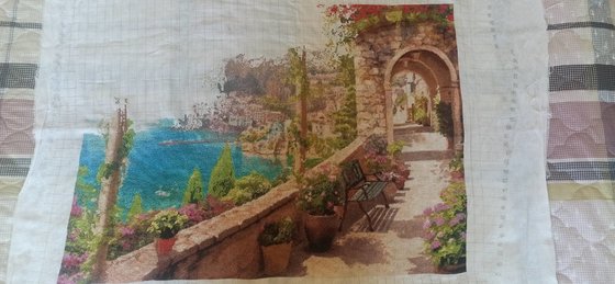 Этап процесса «Терраса у моря»