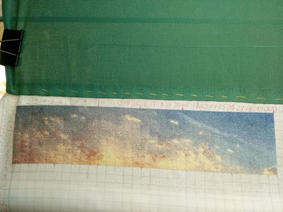 Этап процесса «Лавандовое поле.»