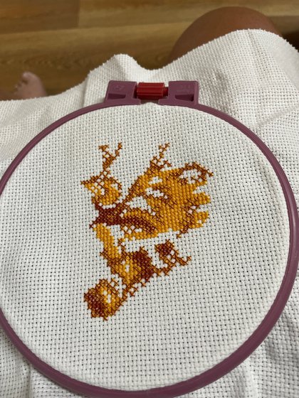 Этап процесса «Жар-птица «Уютный уголок»»