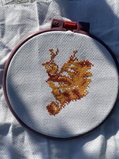 Этап процесса «Жар-птица «Уютный уголок»»