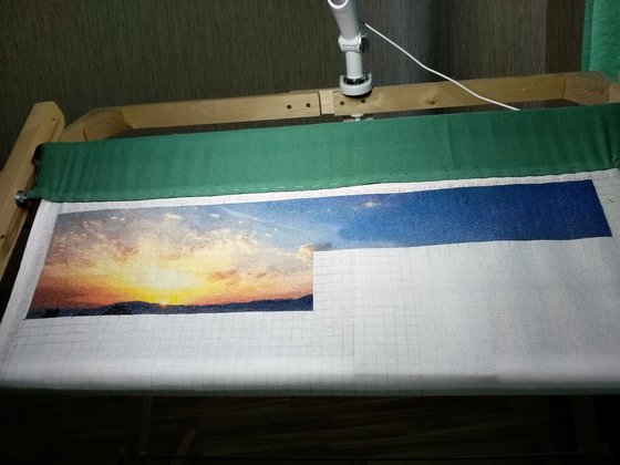 Этап процесса «Лавандовое поле.»