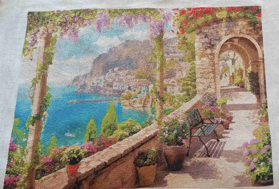 Этап процесса «Терраса у моря»