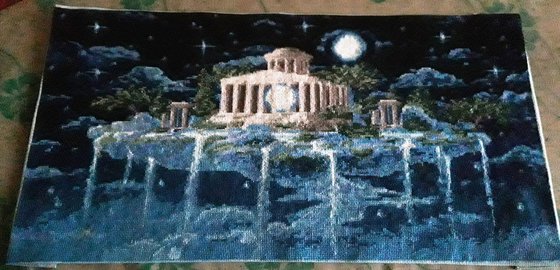 Этап процесса «Храм Луны (Хрустальный замок)»