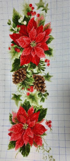 Этап процесса «Пуансеттия»