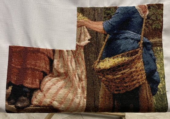 Этап процесса «Летние травы»