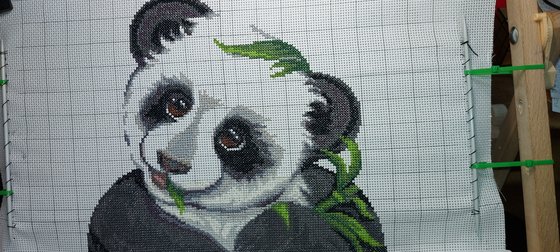 Этап процесса «Подушка Панда»