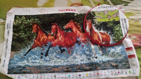 Этап процесса «Лошади»