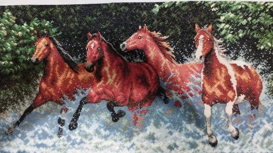 Этап процесса «Лошади»