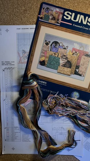 Этап процесса «Bag Ladies»