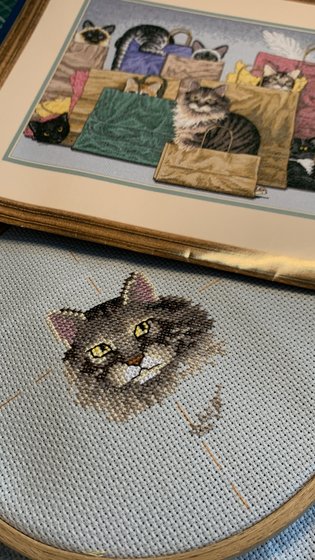 Этап процесса «Bag Ladies»