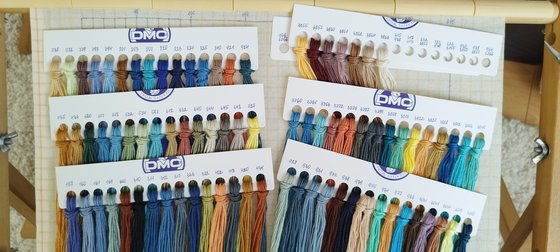 Этап процесса «Котёнок с фонариком»