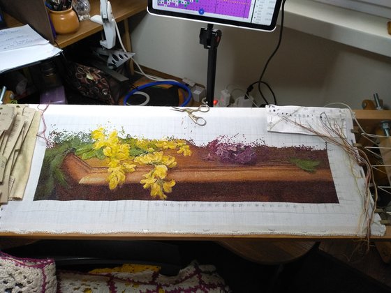 Этап процесса «сирень 7 слоников»