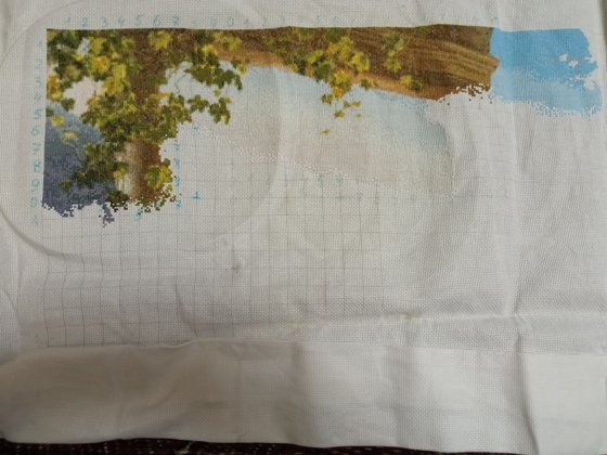 Этап процесса «Пейзаж»