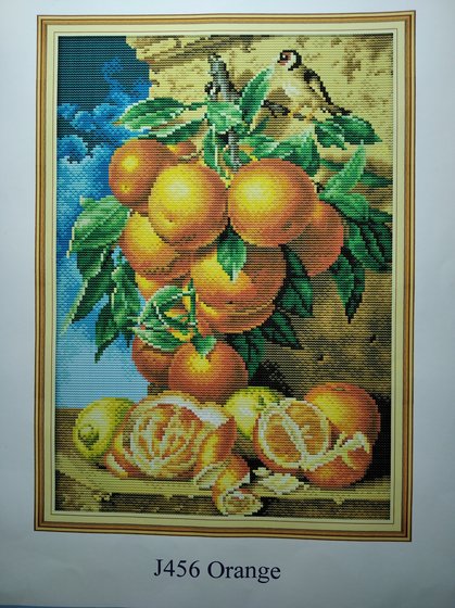 Этап процесса «Апельсины»