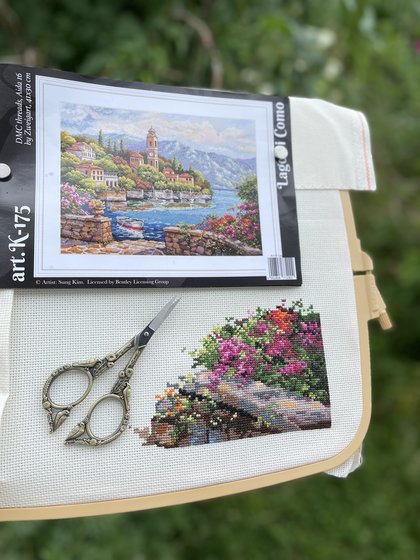 Этап процесса «Мережка «Озеро Комо» К-175»